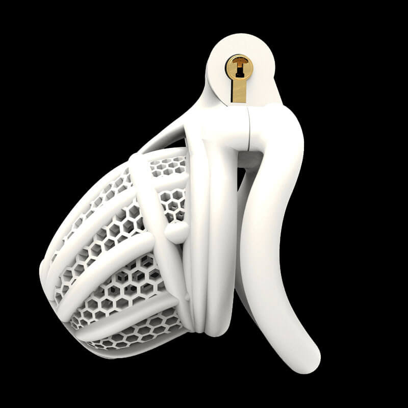 3D Honeycomb Mamba Chastity Cage