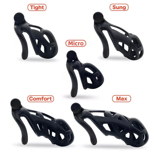 Comfort Mamba 2.0 Chastity Device Kit (3.35 inches)