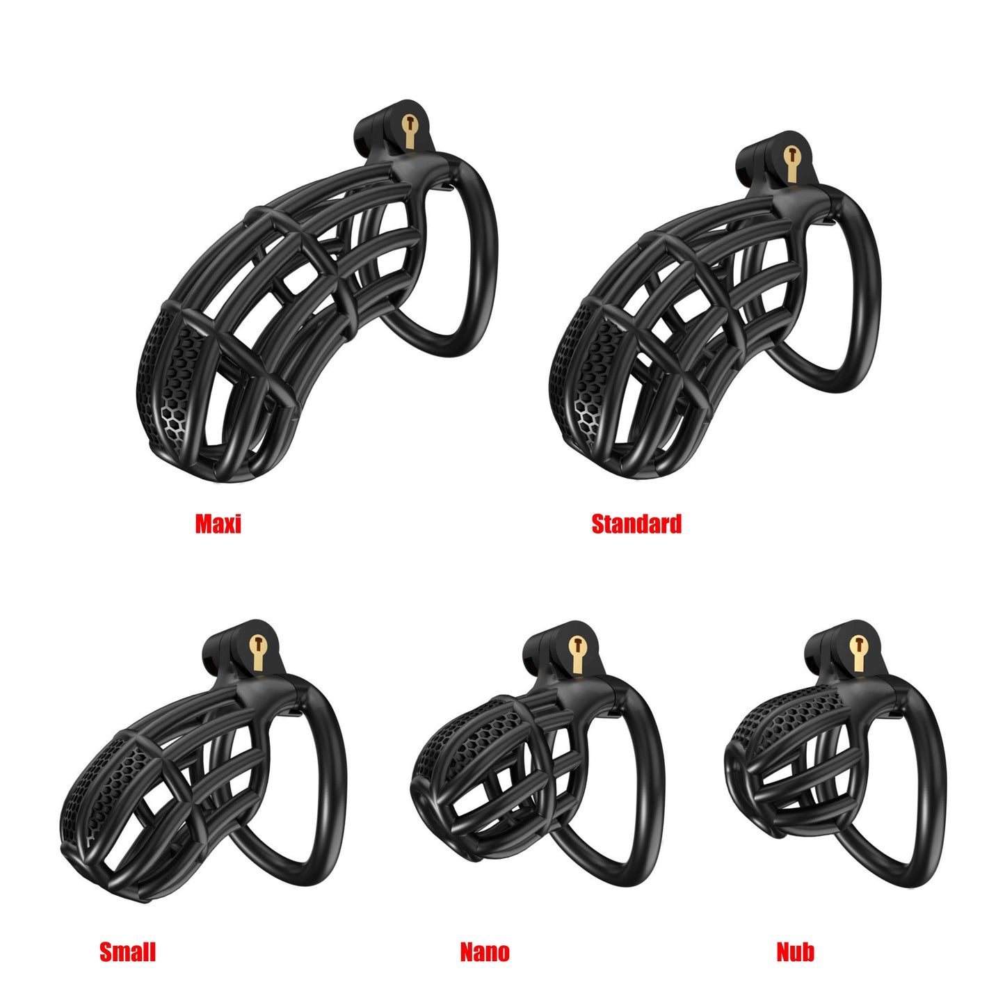 Black Mamba 4.0 Standard Chastity Cage