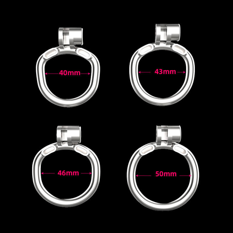 Steel Mamba Chastity Cage