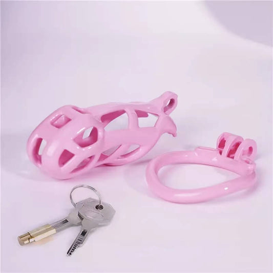 Standard Pink Mamba Male Chastity Cage