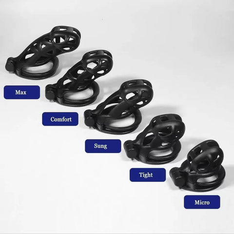 Upgrade Black Max Mamba 6.0 Chastity Device Kit
