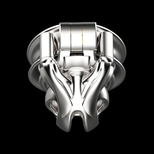 Small Stainless Steel Mamba V7.0 Chastity Device
