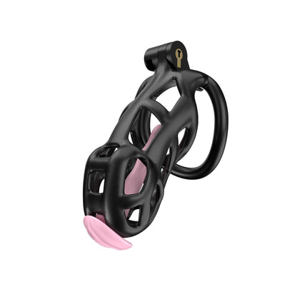 Black Mamba Standard Chastity Kit With Urethral
