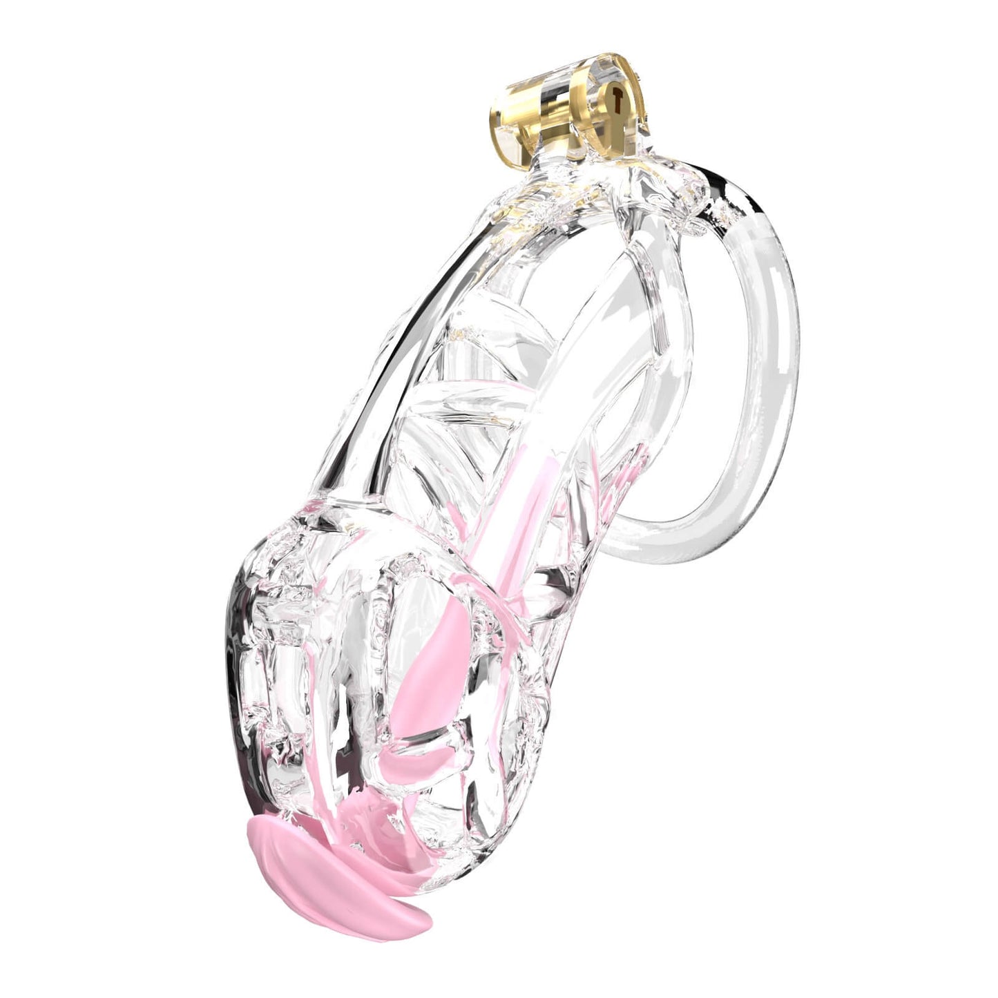 Transparent Mamba Maxi Chastity Kit With Urethral