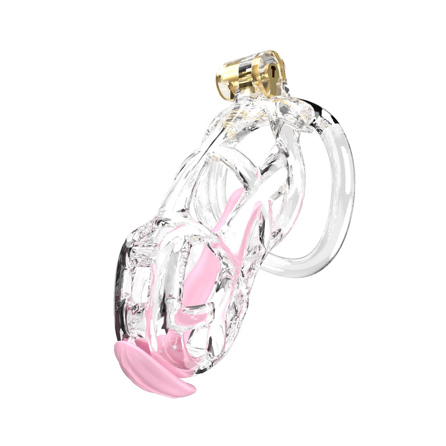 Transparent Mamba Standard Chastity Kit With Urethral
