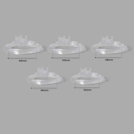 Ice Vision Clear Mamba Chastity Cage’s Ring