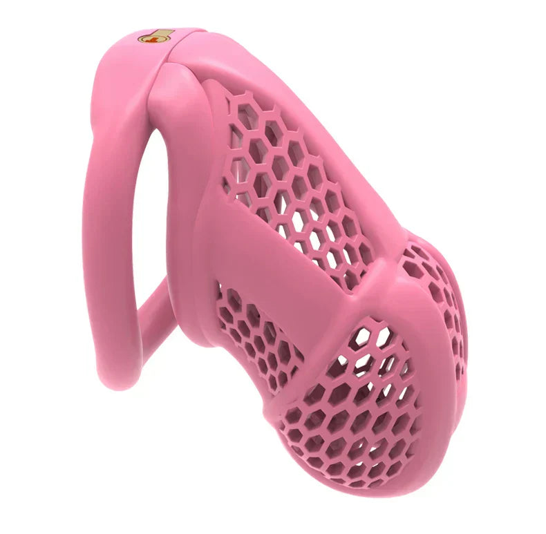 New Beehive Concealed Mamba Chastity Cage Tube - Not including the rings/keys
