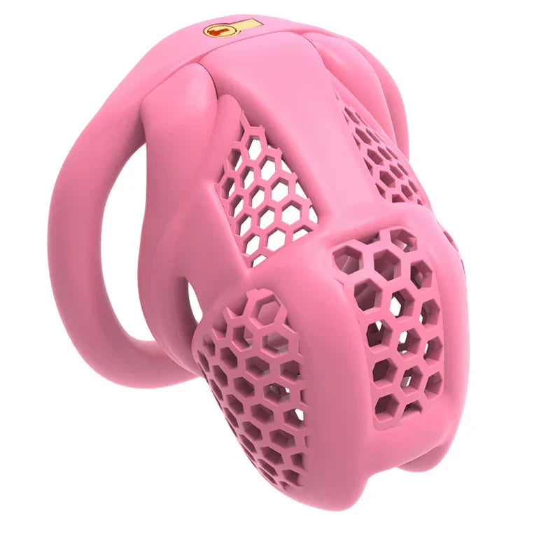 New Beehive Concealed Mamba Chastity Cage Tube - Not including the rings/keys