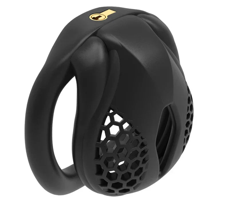 New Beehive Concealed Mamba Chastity Cage Tube - Not including the rings/keys