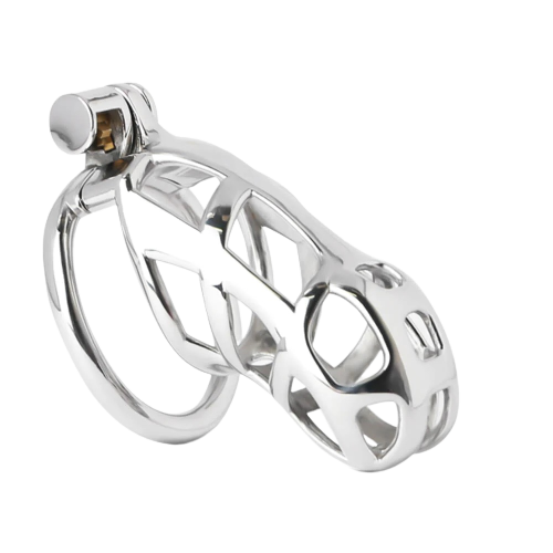Custom Mamba Chastity Cage Steel