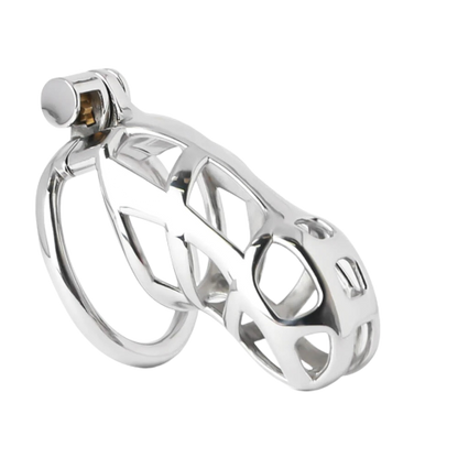 Custom Mamba Chastity Cage Steel