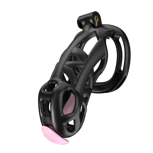 Black Mamba Chastity Maxi Kit With Belt And Urethral