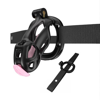 Black Mamba Chastity Small Kit With Belt And Urethral