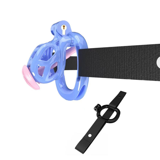 Blue Mamba Chastity Nub Kit With Belt And Urethral