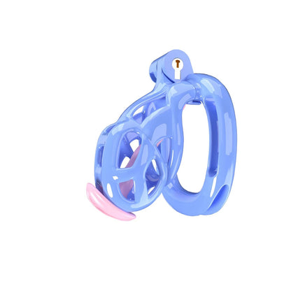 Blue Mamba Chastity Nano Kit With Belt And Urethral