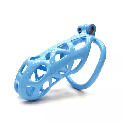 Maxi Blue Mamba Male Chastity Cage