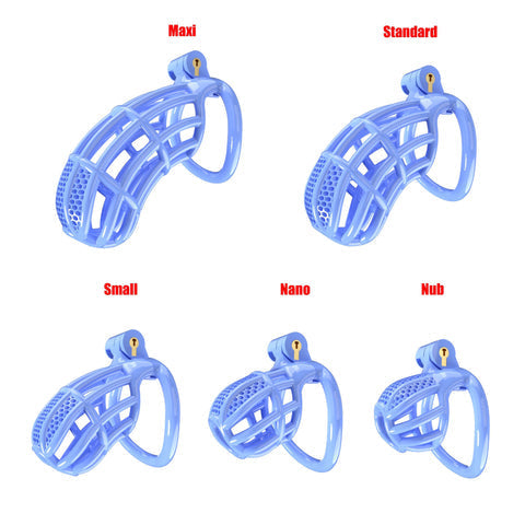 Blue Mamba 4.0 Standard Chastity Cage