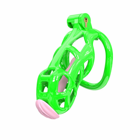 Green Mamba Standard Chastity Kit With Urethral