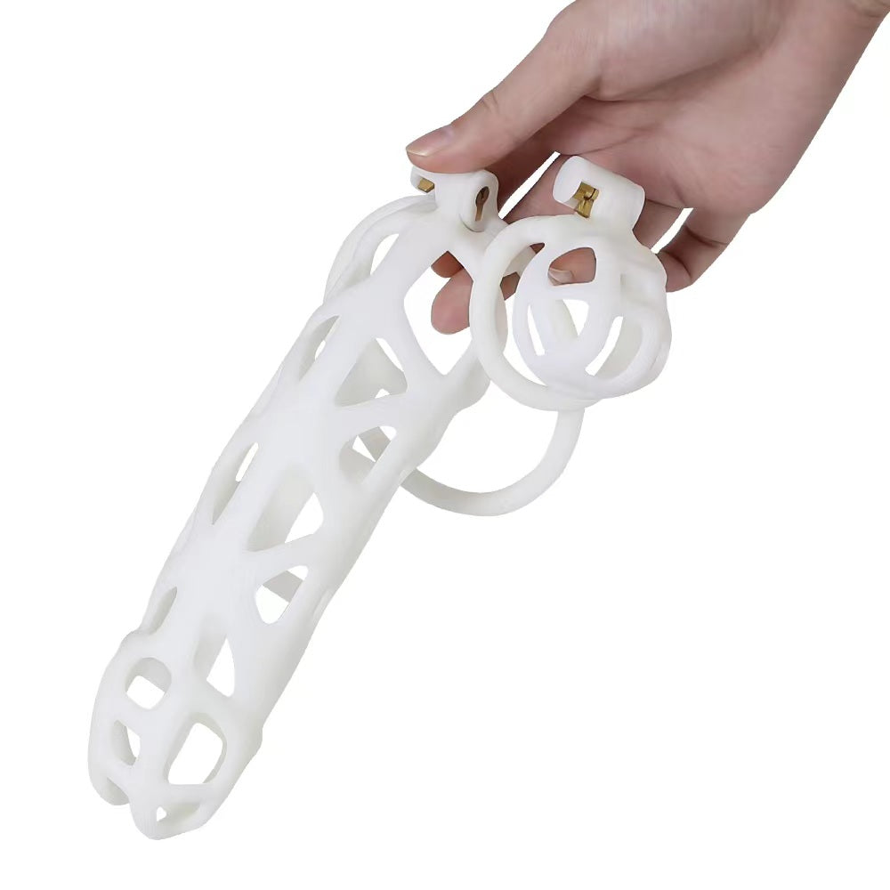 Custom 3D Printed Resin Chastity Mamba Cage