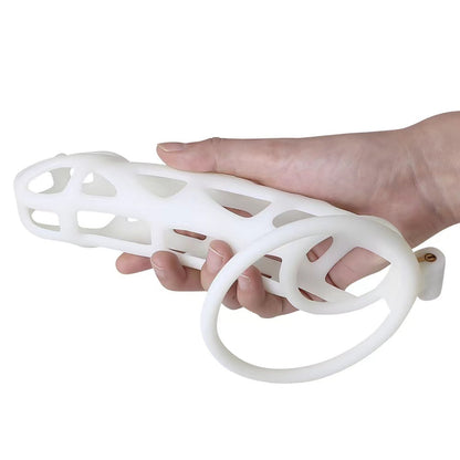 Custom 3D Printed Resin Chastity Mamba Cage