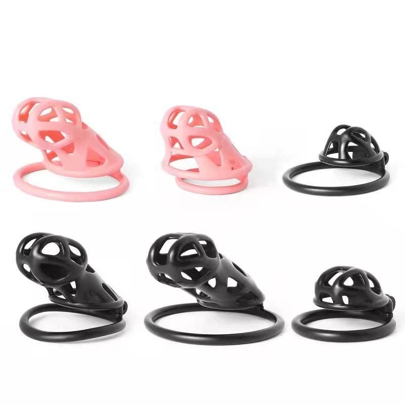 Custom 3D Printed Resin Chastity Mamba Cage