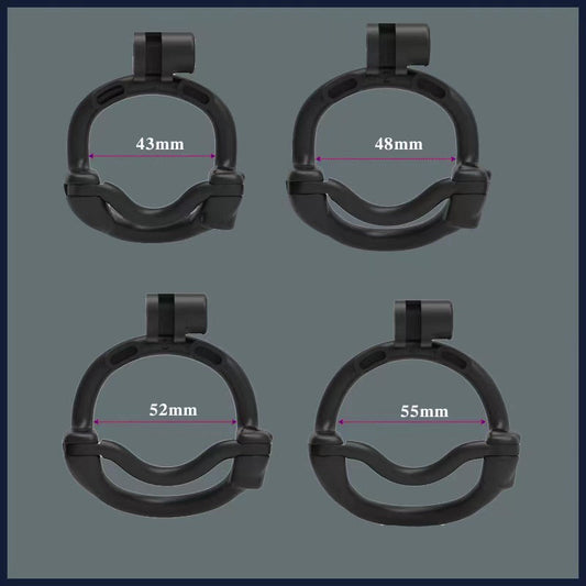 Double-Lock 3D Mamba Cock Cage' Ring
