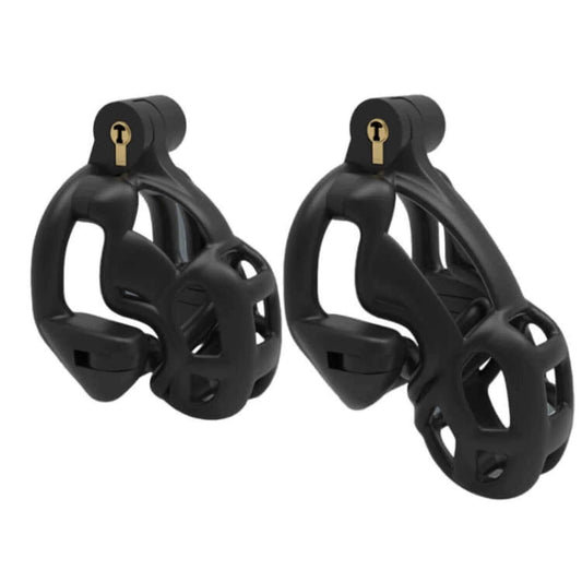 Double-Lock 3D Mamba Chastity Cage