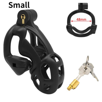 Double-Lock 3D Mamba Chastity Cage