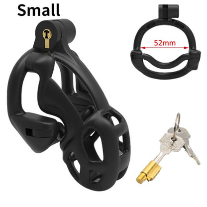 Double-Lock 3D Mamba Chastity Cage