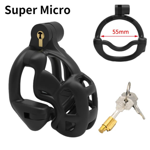 Double-Lock 3D Mamba Chastity Cage