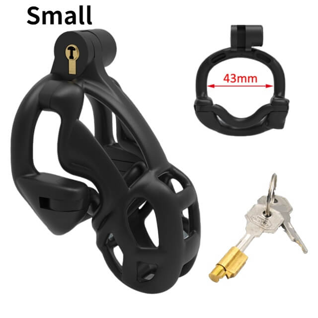 Double-Lock 3D Mamba Chastity Cage