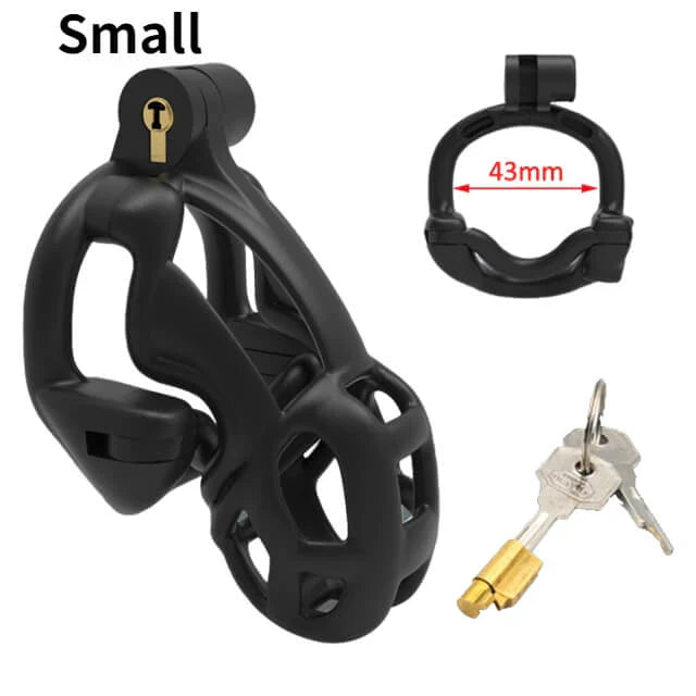 Double-Lock 3D Mamba Cock Cage' Ring