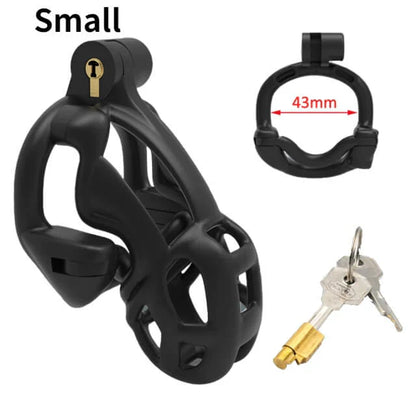 Double-Lock 3D Mamba Cock Cage' Ring