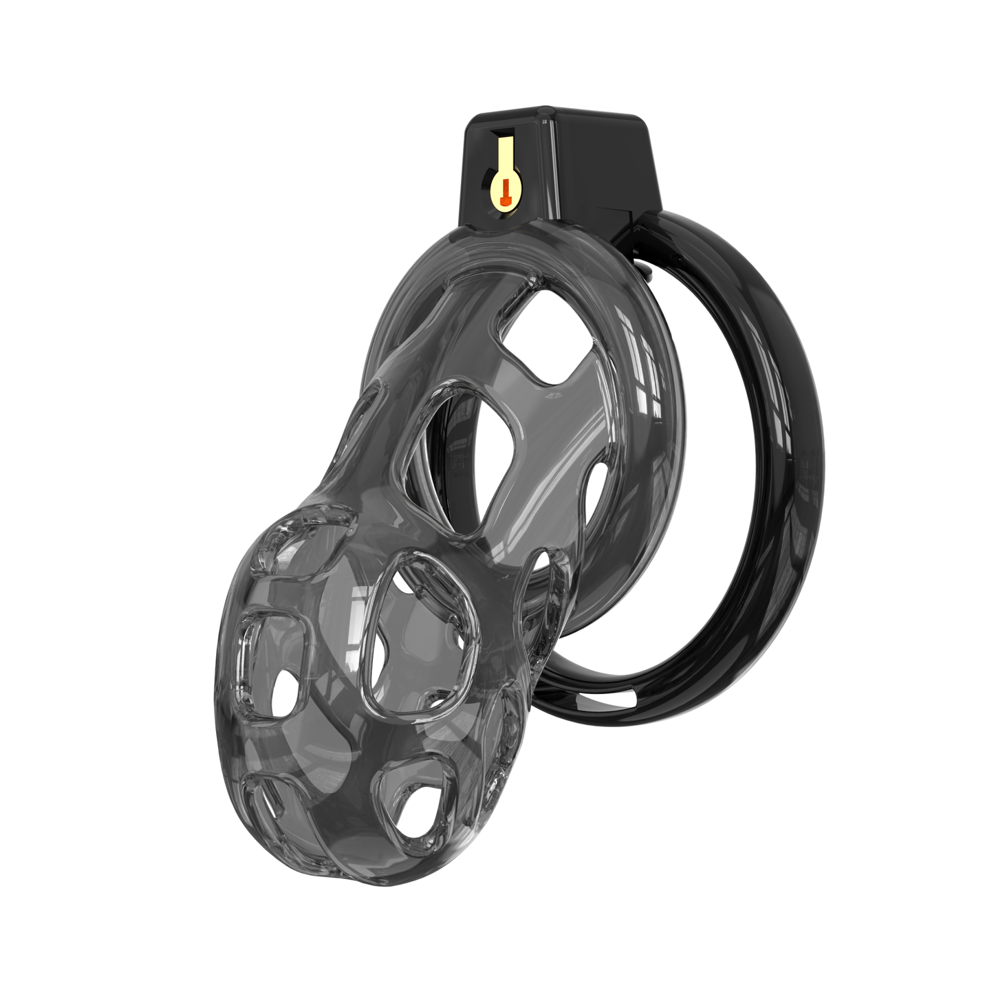Elastic Black Mamba Chastity Cage