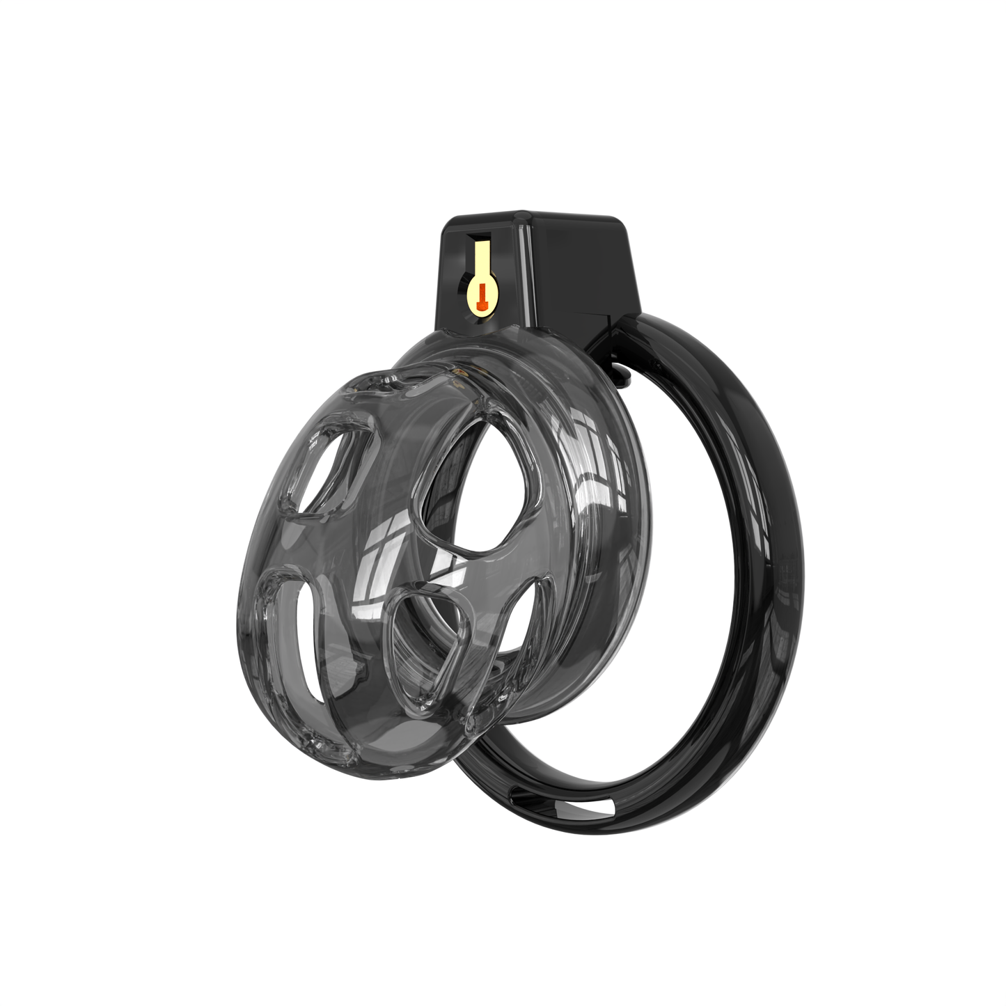 Elastic Black Mamba Chastity Cage
