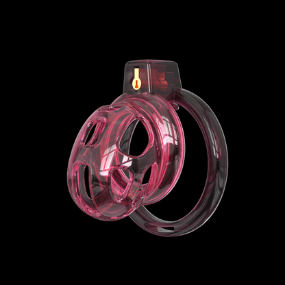 Elastic Soft Pink Mamba Chastity Cage