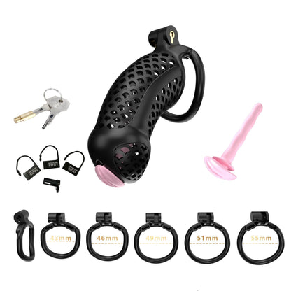 Extra Long Mamba Chastity Device (4.92 Inches)