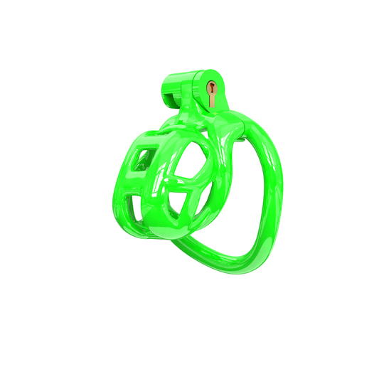 Nub Green Mamba Male Chastity Cage