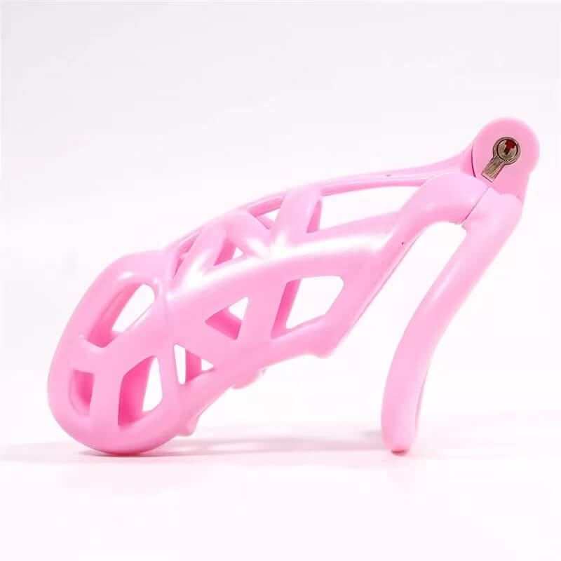 Mamba Male Chastity Cage With 4 Arc Rings Upgraded