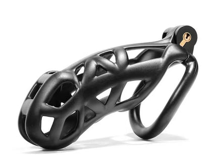 Mamba Male Chastity Cage With 4 Arc Rings Upgraded