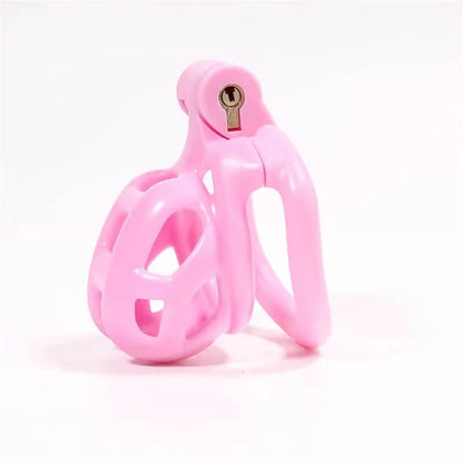 Mamba Male Chastity Cage With 4 Arc Rings Upgraded
