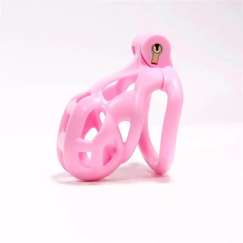 Mamba Male Chastity Cage With 4 Arc Rings Upgraded