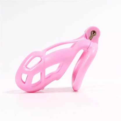 Mamba Male Chastity Cage With 4 Arc Rings Upgraded
