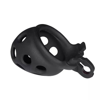 Nub Hole Style Mamba Male Chastity Cage kit