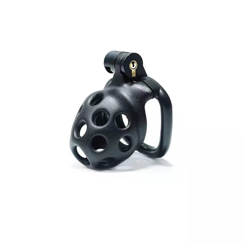 Nub Hole Style Mamba Male Chastity Cage kit