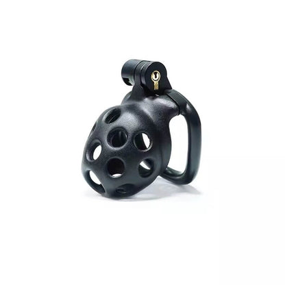 Nub Hole Style Mamba Male Chastity Cage kit