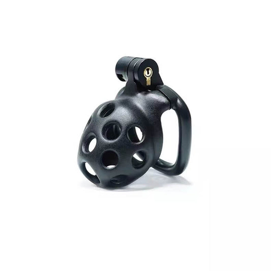 Nub Hole Style Mamba Male Chastity Cage kit