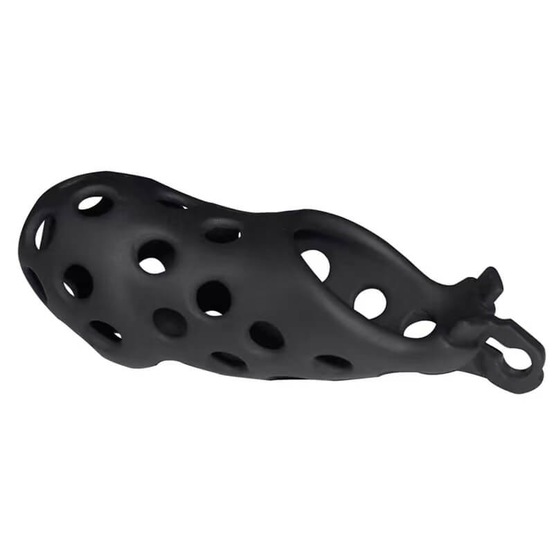 Maxi Hole Style Mamba Male Chastity Cage kit