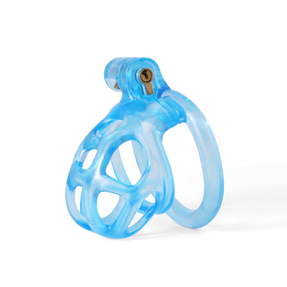 Ice Vision Blue Mamba Chastity Cage Type XS